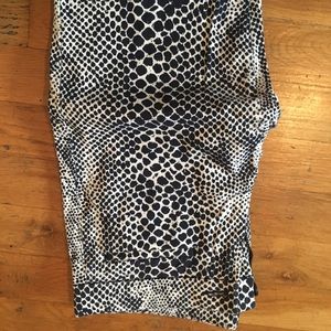 Snakeskin jeggings